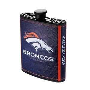 NFL 2pc Flask 7oz. with Funnel Denver Broncos